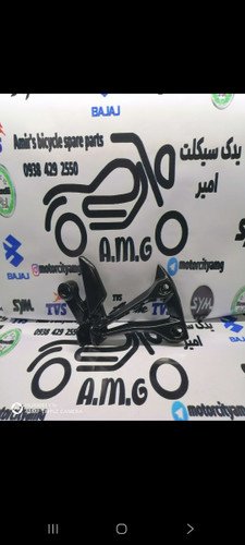 براکت جاپای عقب (فریم رکاب ترکنشین) موتور گلکسی NA180 (سمت راست) اصلی و فابریک