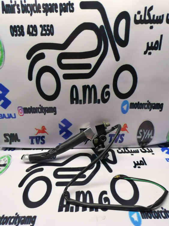 کت و بست کلاچ کامل موتور گلکسی NA180 (دسته و پایه کلاچ) اصلی و فابریک