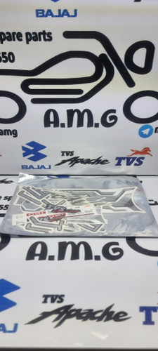 برچسب کامل آپاچی سفید ۱۸۰