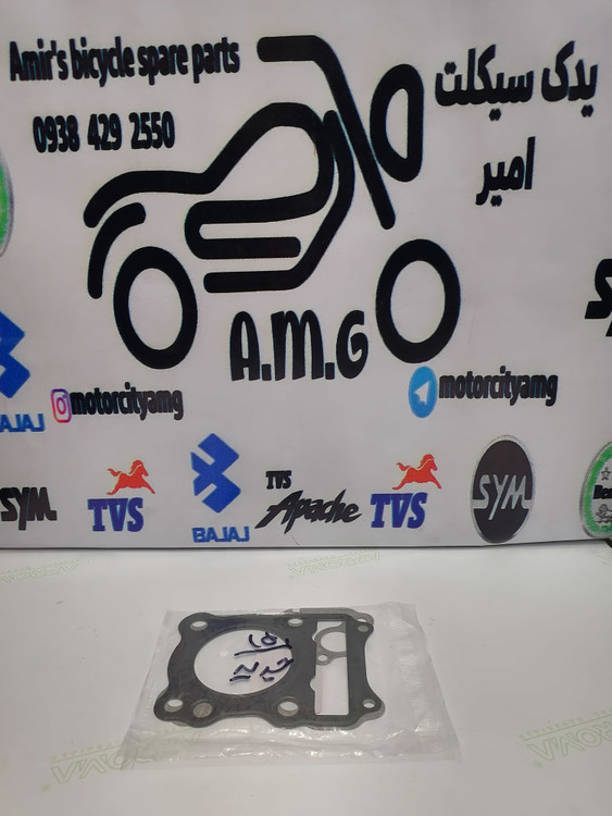 واشر سر و ته سیلندر (واشر سیلندر کامل) موتور بنلی 150 جدید (New Model) اصلی و فابریک