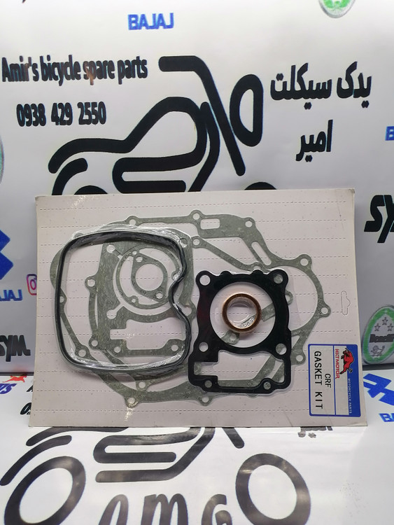 مجموعه واشر بندی کامل انجین موتور تریل پرواز طرح CRF (ست کامل) فابریک