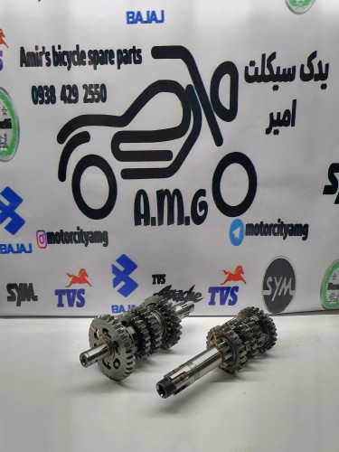 یربکس کامل (جعبه دنده) موتور بنلی 180S (Benelli 180) اصلی و فابریک