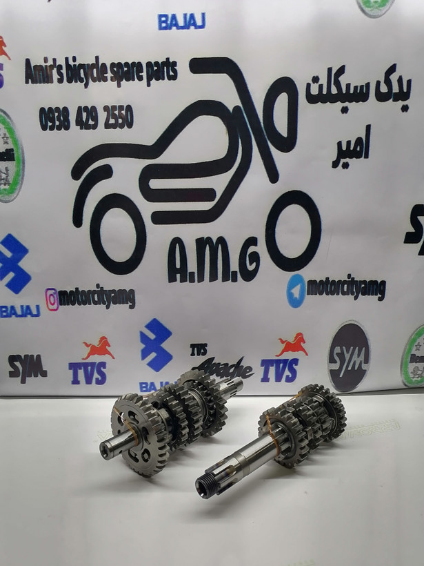 یربکس کامل (جعبه دنده) موتور بنلی 180S (Benelli 180) اصلی و فابریک