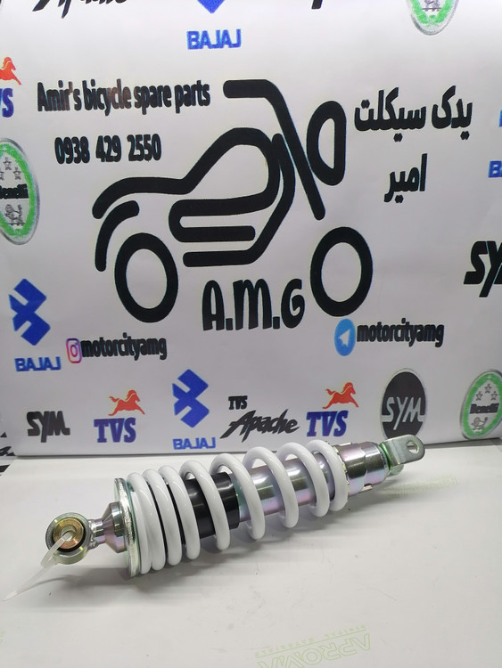 کمک فنر عقب (تک کمک) موتور بنلی 180S (Benelli 180) اصلی و فابریک