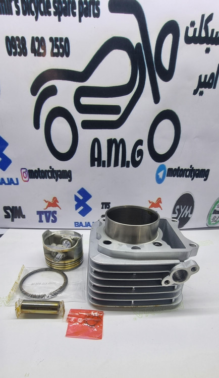 مجموعه سیلندر پیستون تریل روان (Ravan) / بوش و پیستون موتور Ravan 200/250