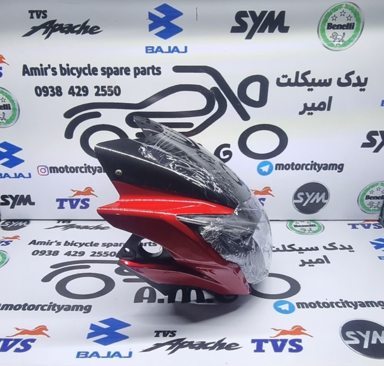 چراغ جلو کامل (بلوری)(کله چراغ)آپاچی۱۵۰.۱۶۰.۱۸۰ قرمز