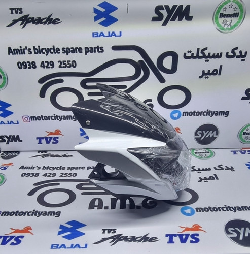 چراغ جلو کامل (بلوری)(کله چراغ)آپاچی۱۵۰.۱۶۰.۱۸۰ سفید