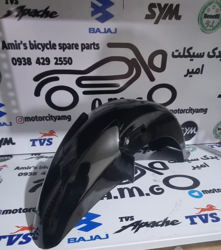 گلگیر Pulsar LS 135 مشکی اصلی / گلگیر جلو پالس ال اس 135