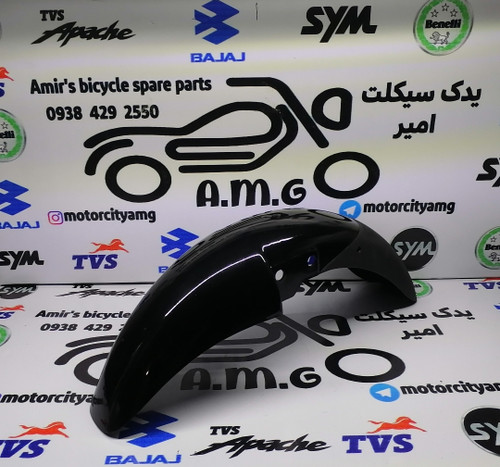 گلگیر جلوپالس 180 مشکی (هندلی،زین یه تیکه)