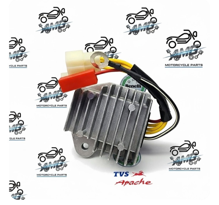 تصویر شارژر باطری فابریک موتور سیکلت آپاچی مدل ۲۰۰