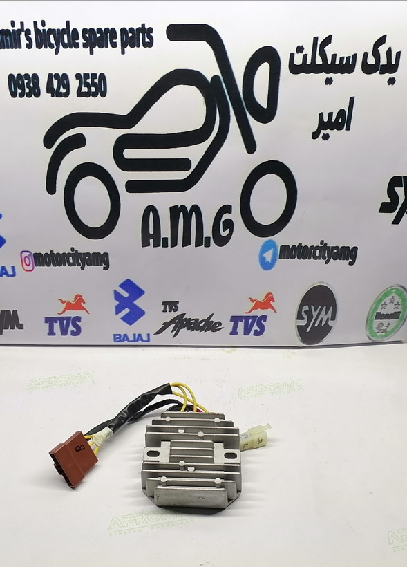 شارژر باتری (رگلاتور) موتور پالس RS 200 ار اس اصلی