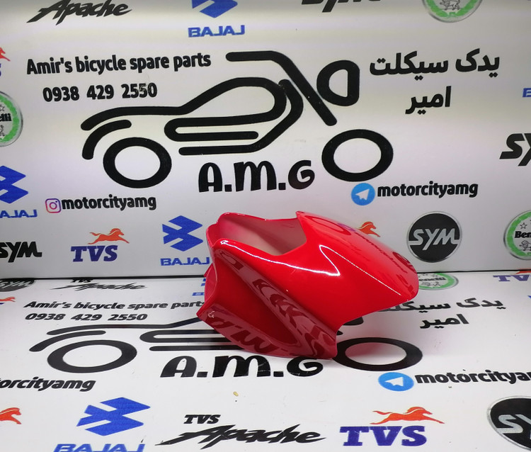 کنسول چراغ جلو تریل گلد رادیسون قرمز | کاور هدلایت فلات 200 قرمز | قیمت و خرید قاب چراغ جلوی موتور تریل گلد قرمز