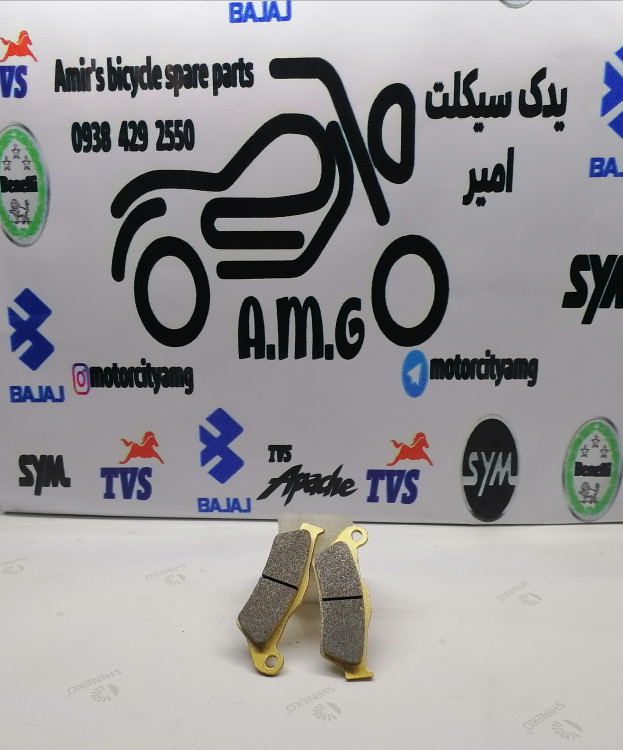 لنت ترمز دیسکی جلو پالس، تریل گلد، CRM و دینو Z2 – کیفیت بالا