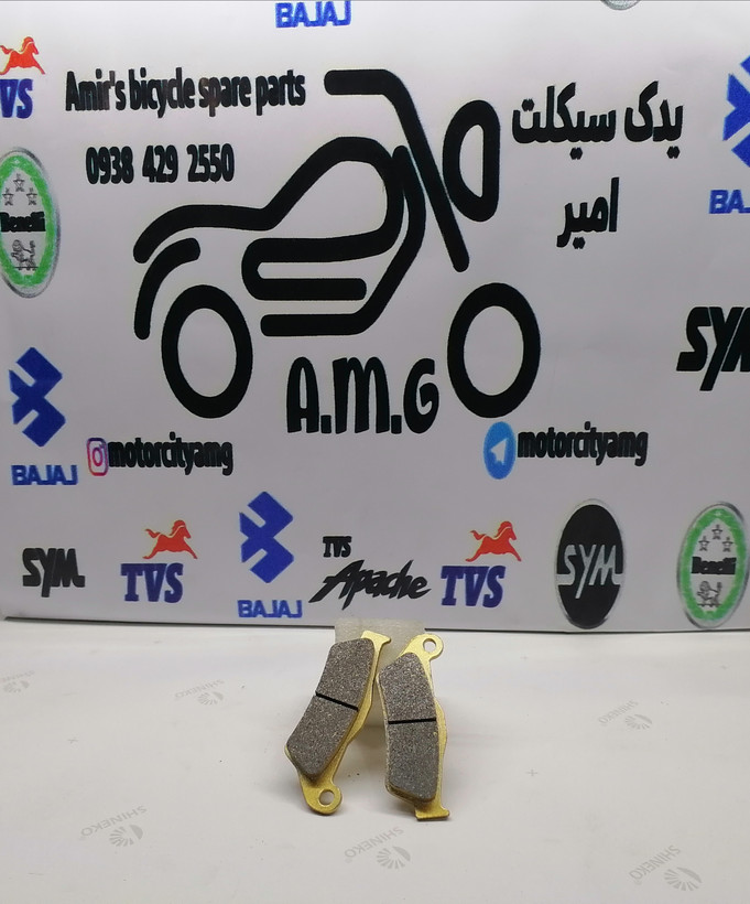 لنت ترمز دیسکی جلو پالس، تریل گلد، CRM و دینو Z2 – کیفیت بالا