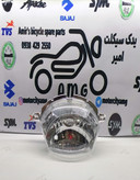 بلوری چراغ جلو کامل تریل گلد رادیسون، کاسه و طلق شفاف