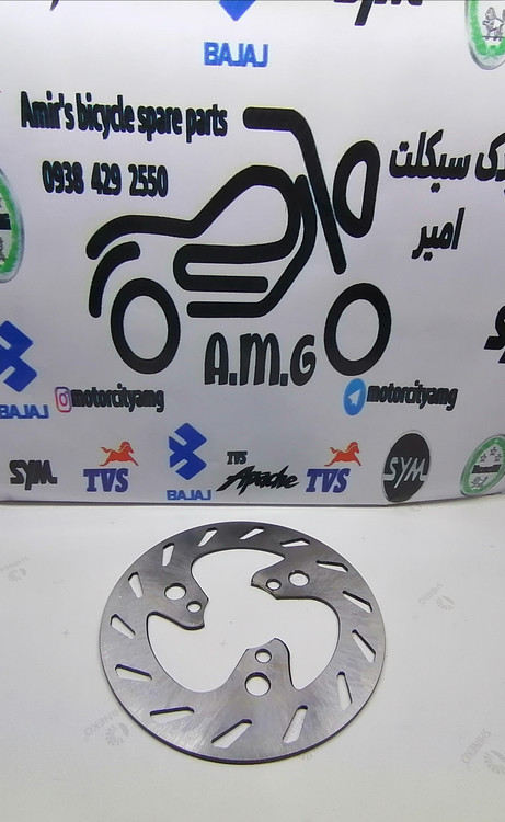 دیسک ترمز عقب با کیفیت بالا، بسته بندی قطعه یدکی