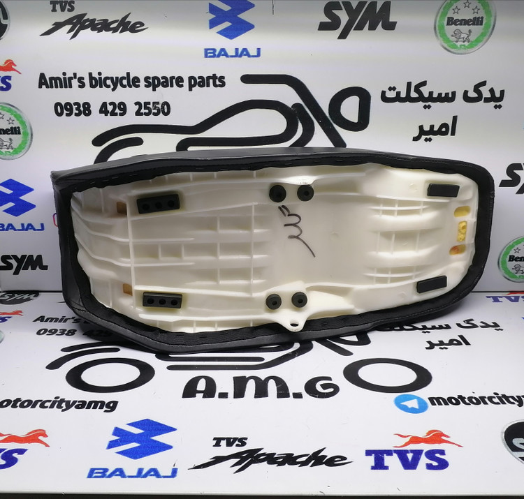 زین تکی موتور تریل گلد رادیسون (GOLD RADISON) – فوم متراکم و روکش ضدلغزش