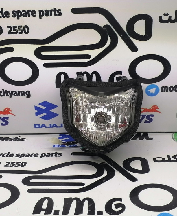 بلوری چراغ جلو تریل فلات پرواز طرح CRF، طلق شیشه ای پلیکربنات با وضوح بالا، مقاوم در برابر پرتاب سنگ و گرد و غبار