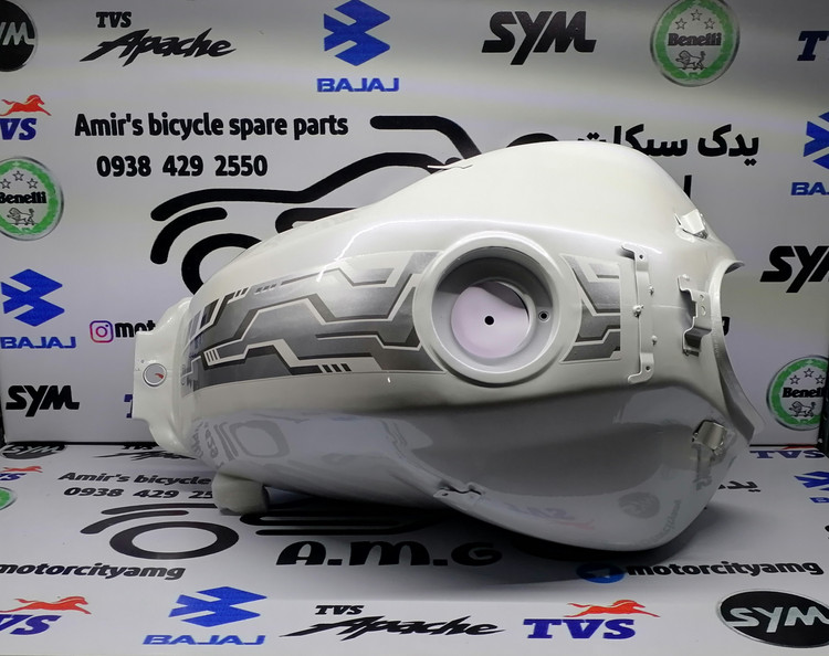 باک آپاچی ۱۸۰ سفید نو - قطعه یدکی موتورسیکلت