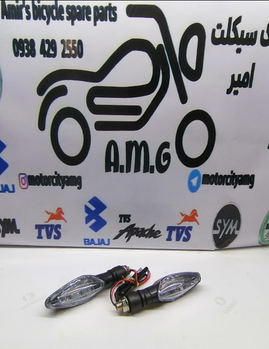 مجموعه-کامل-چراغ-راهنمای-موتورسیکلت-کیوای-ویسته-۲۴۹-K249-بسته-بندی-شده