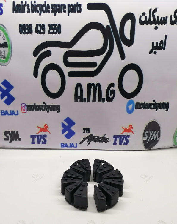 بوش-لاستیکی-توپی-چرخ-عقب-بنلی-۲۵۰-تک-سیلندر-نیوفیس-و-بنلی-۱۸۰-قطعه-درجه-۱