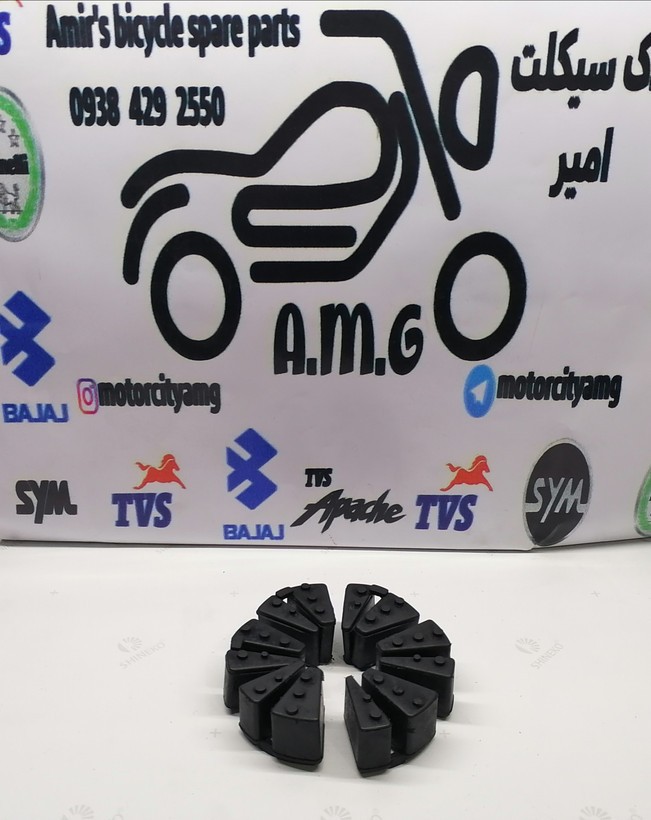 بوش-لاستیکی-توپی-چرخ-عقب-بنلی-۲۵۰-تک-سیلندر-نیوفیس-و-بنلی-۱۸۰-قطعه-درجه-۱