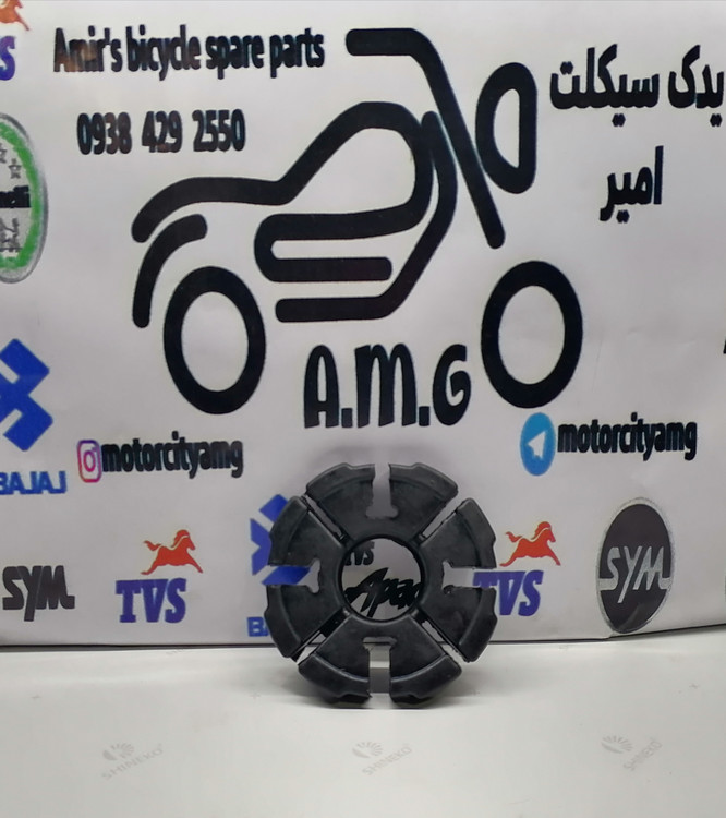 بوش-توپی-چرخ-عقب-موتور-آپاچی-۱۸۰-طرح-پالس-و-HLX-150-قطعه-یدکی