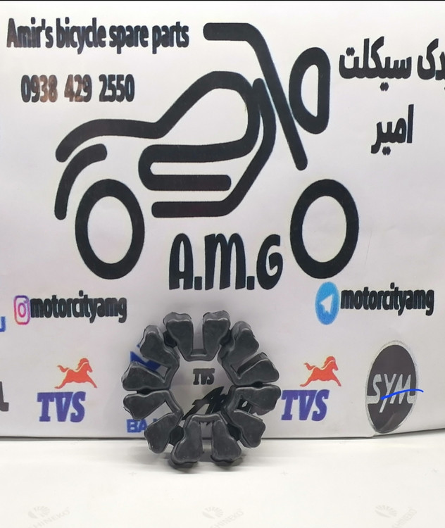 بوش-لاستیکی-توپی-چرخ-عقب-موتور-پالس-NS200-RS200-و-اونجر-Avenger