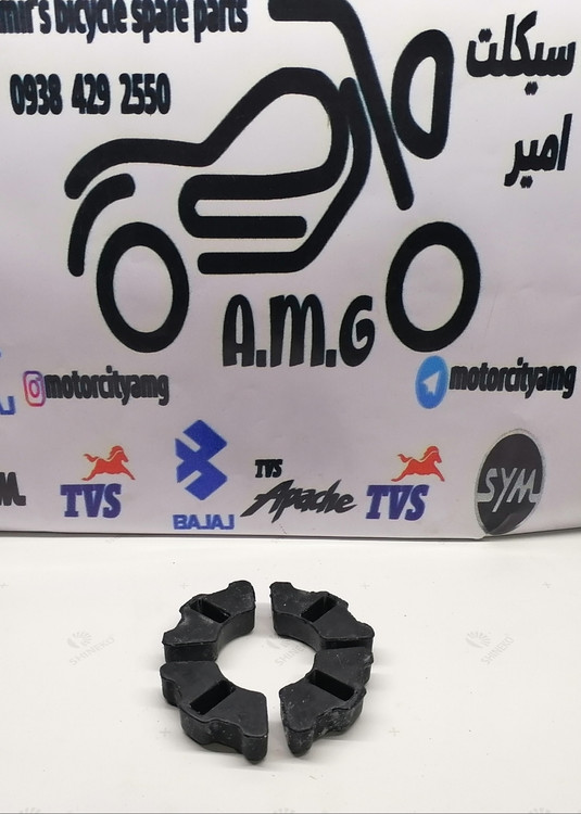 بوش-توپی-لاستیکی-چرخ-عقب-موتور-TVS-راکز-و-نئو-Neo-قطعه-درجه-یک