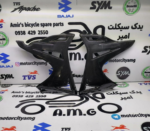 قابهای بغل باک موتور تریل روان Rav 200 جفت (چپ و راست) به رنگ مشکی