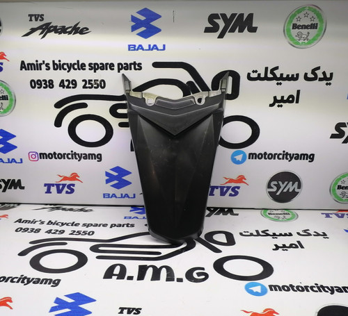 قاب روی خطر عقب تریل روان 200 و 250 مشکی - پوسته بالای چراغ عقب Ravan