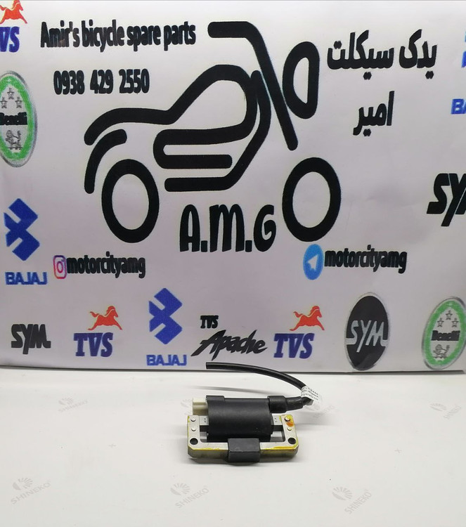 قطعه کویل برق شمع موتورسیکلت آپاچی ۱۸۰.۱۵۰.۱۶۰.۲۰۰