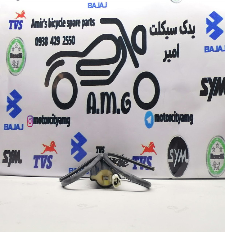 قطعه کویل برق شمع دوتایی موتورسیکلت پالس NS 200 و RS 200 اصلی واروک رنگ مشکی