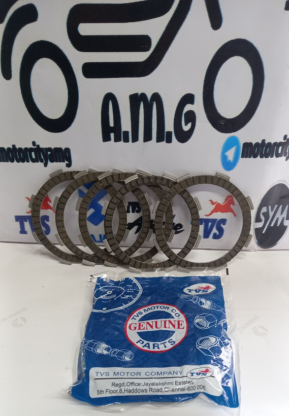 صفحه کلاچ موتور اپاچی 150 ، 160 ، 180 و HLX 150 اچ ال ایکس (5عددی) درجه یک با ضمانت