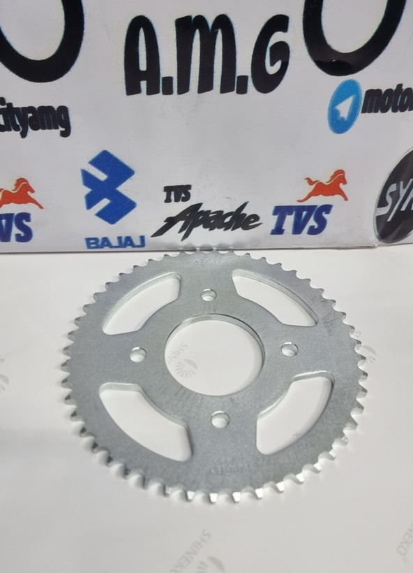 دنده ( طبق ) زنجیر چرخ عقب موتور گالکسی NA 180 و N180 ( فولادی کیفیت درجه 1 )