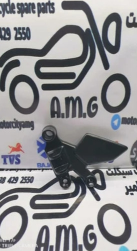 براکت جاپای جلو (فریم رکاب راننده) موتور گلکسی NA180 (سمت راست) اصلی و فابریک