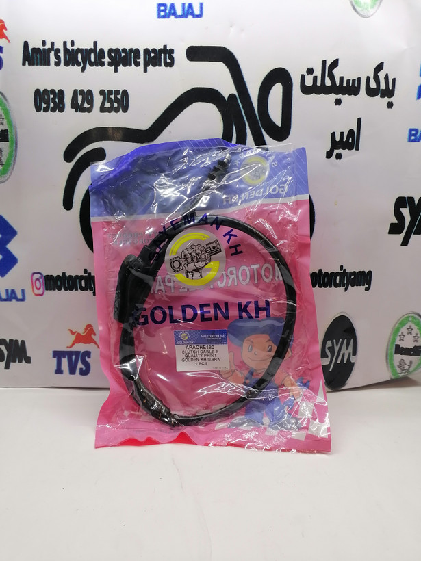 سیم گاز موتور اپاچی 150 160 180 (2 دو رشته)