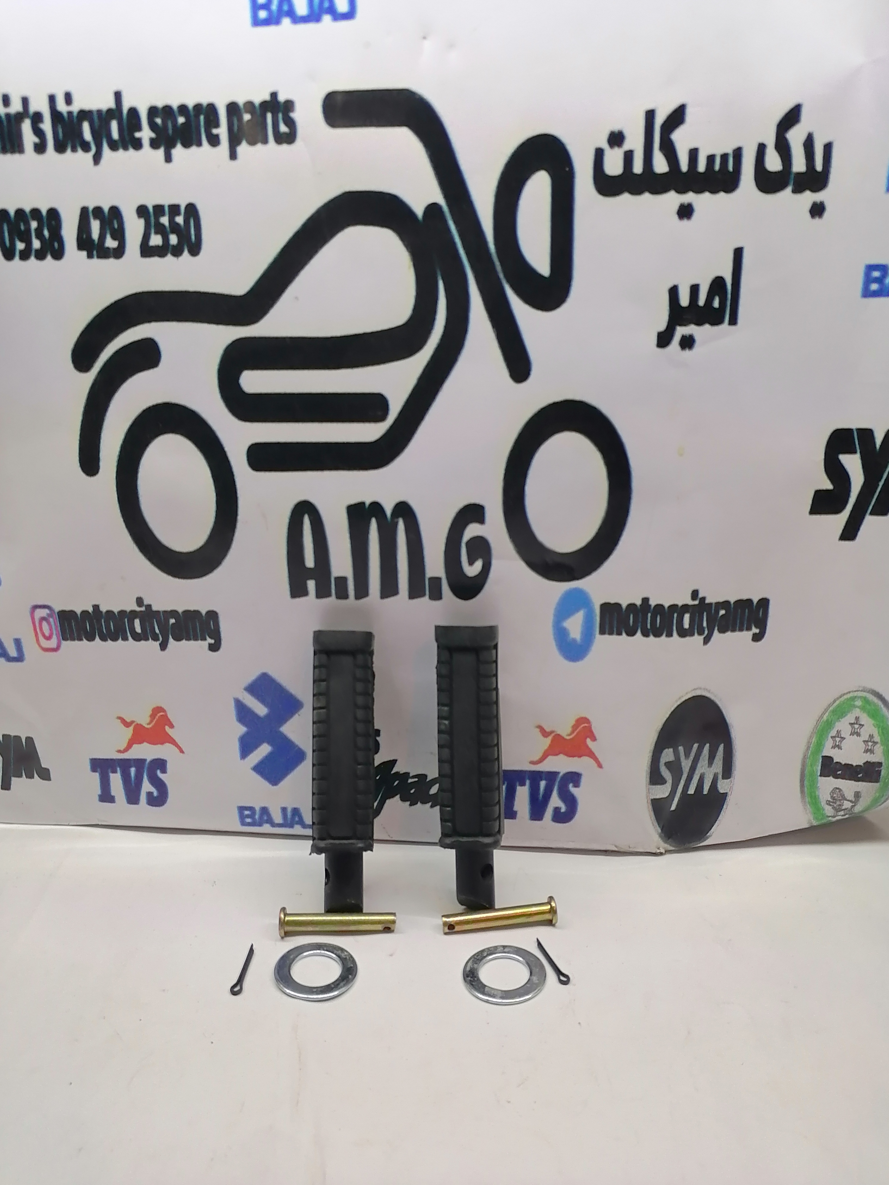 جاپای عقب پالس ۱۸۰.۲۰۰.۲۲۰.۱۳۵ درجه یک جفتی