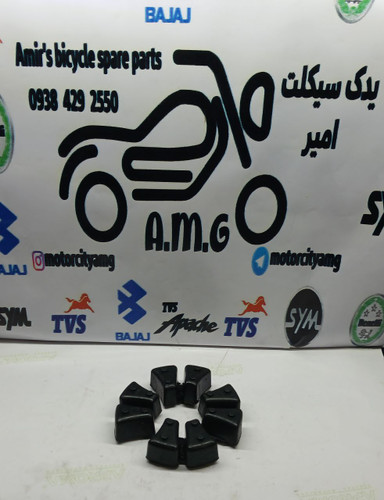لاستیک بوش توپی چرخ عقب موتور sym گالکسی na و nh و لوکی 185 vf3