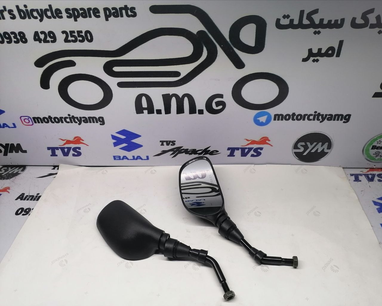 اینه موتور پالس ۱۸۰‌و۲۰۰ جفتی